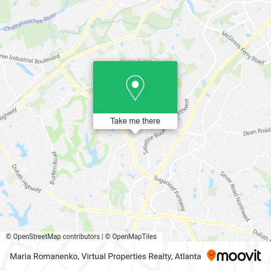 Maria Romanenko, Virtual Properties Realty map