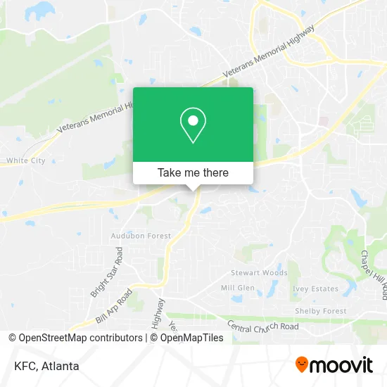 Kfc map
