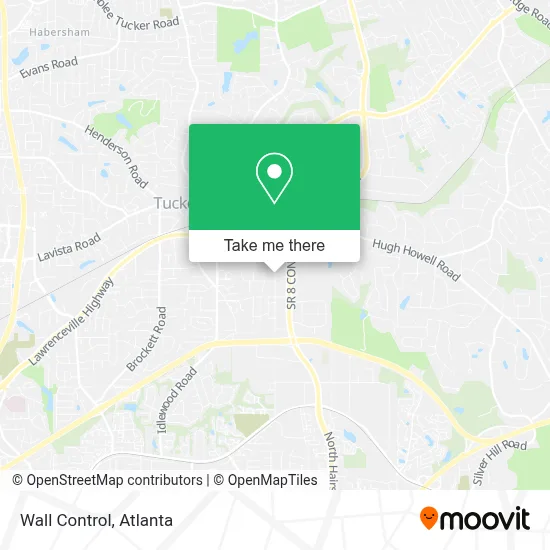 Wall Control map