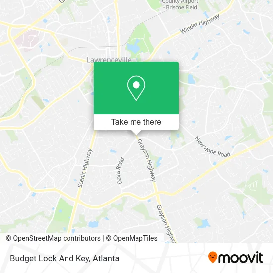 Budget Lock And Key map