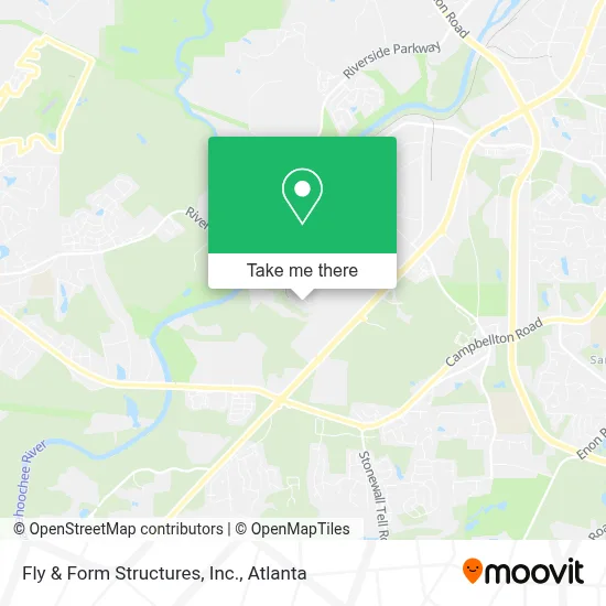 Fly & Form Structures, Inc. map