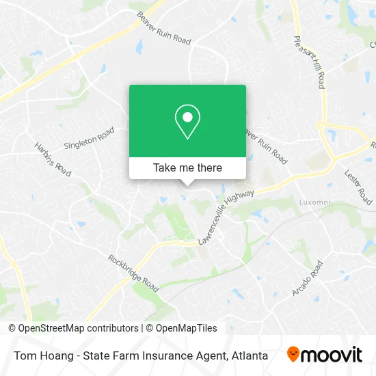Tom Hoang - State Farm Insurance Agent map