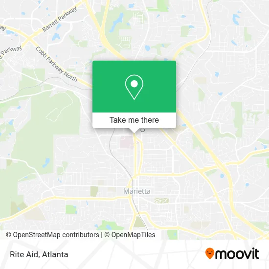 Rite Aid map