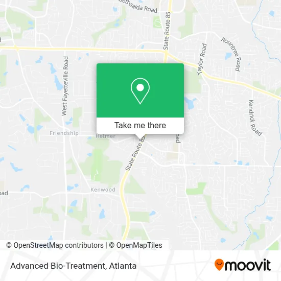 Advanced Bio-Treatment map