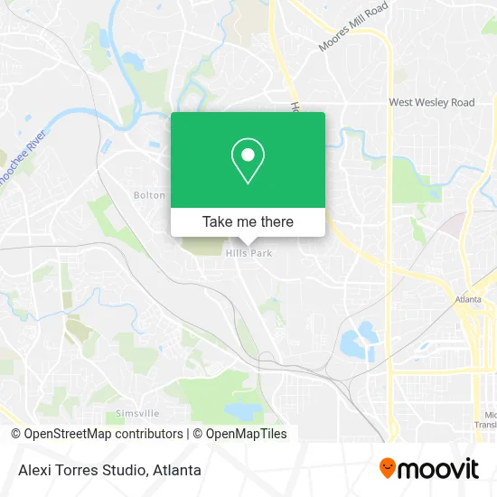 Alexi Torres Studio map