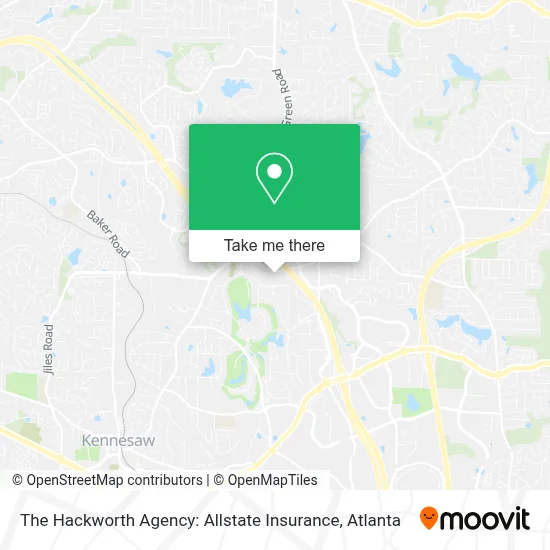 The Hackworth Agency: Allstate Insurance map