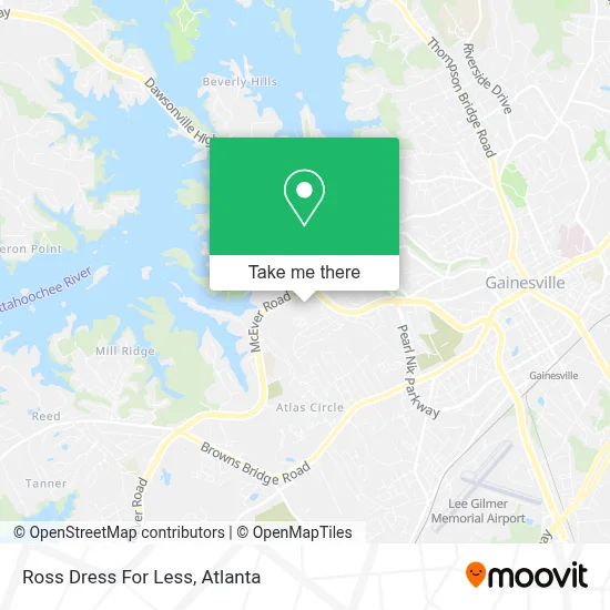 Ross Dress For Less map