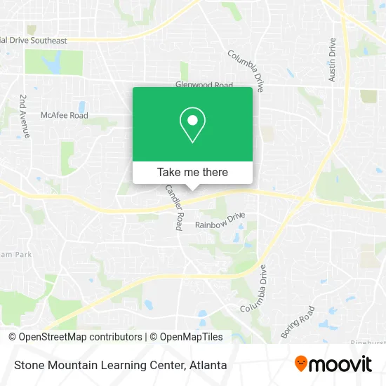 Stone Mountain Learning Center map