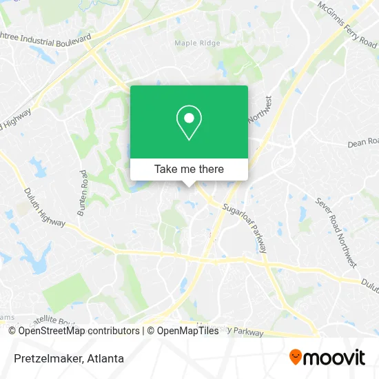 Pretzelmaker map