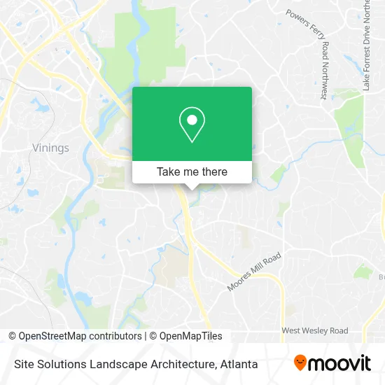 Site Solutions Landscape Architecture map