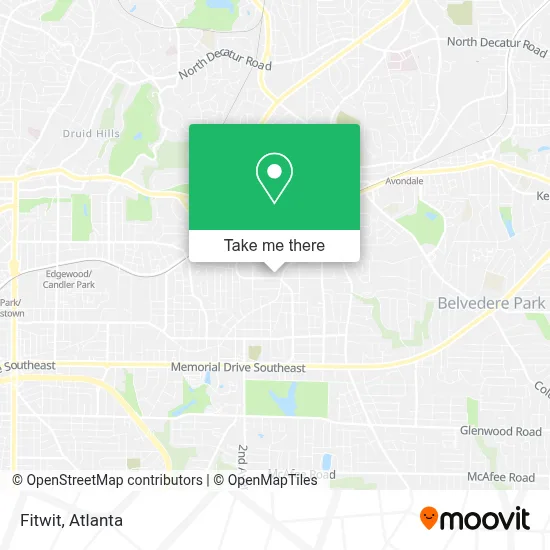 Fitwit map