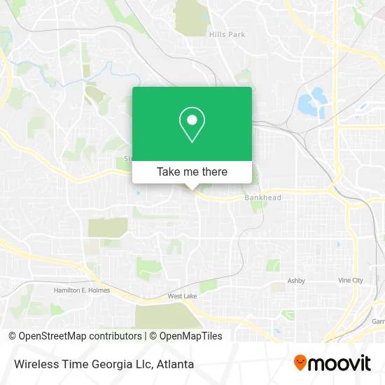 Wireless Time Georgia Llc map