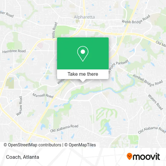 Coach map