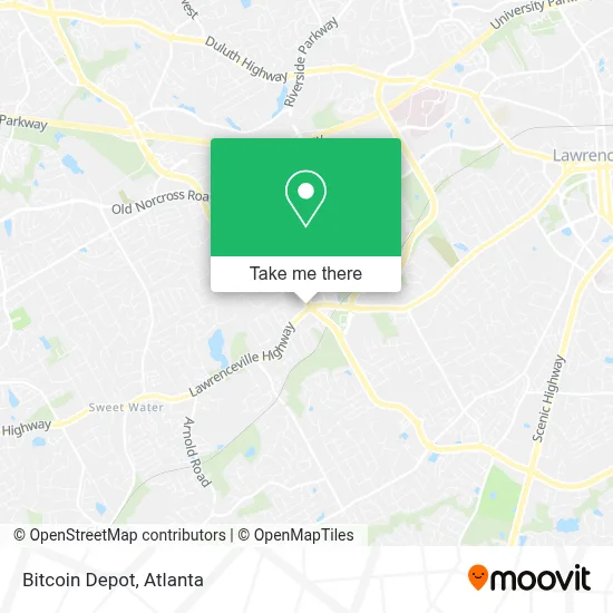 Bitcoin Depot map