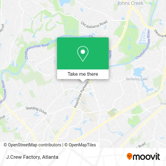 J.Crew Factory map