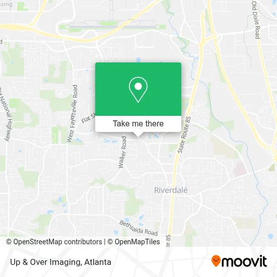 Up & Over Imaging map