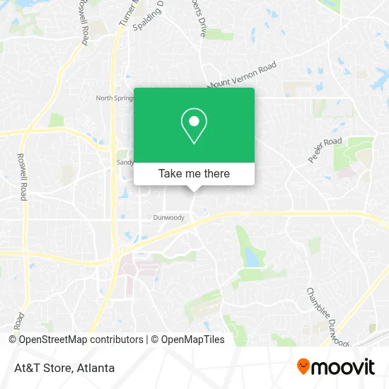 At&T Store map