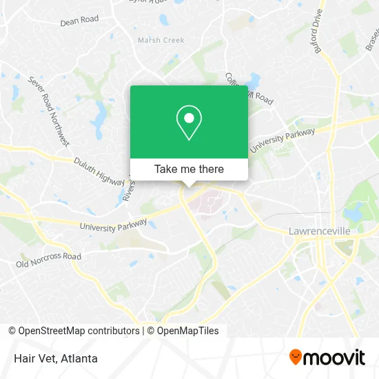Hair Vet map