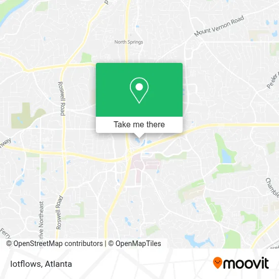 Iotflows map