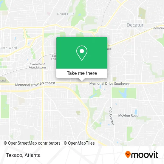 Texaco map