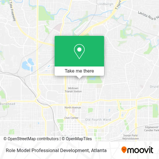 Role Model Professional Development map