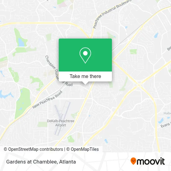Gardens at Chamblee map