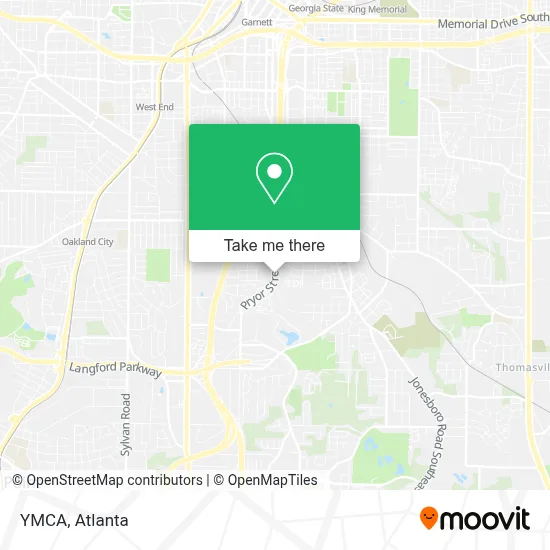 Ymca map
