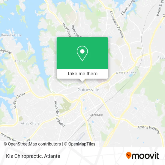 Kls Chiropractic map