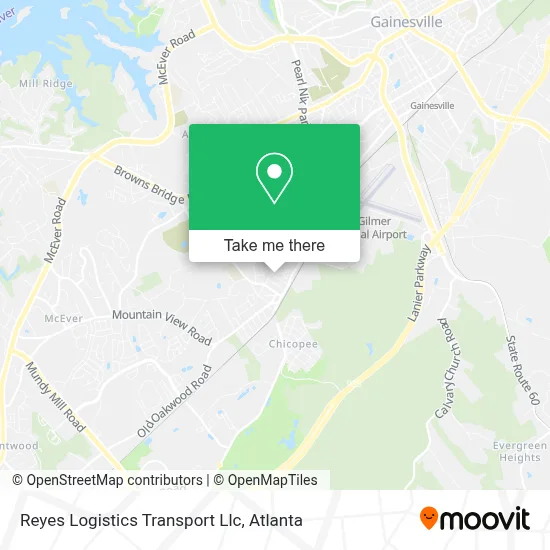 Reyes Logistics Transport Llc map