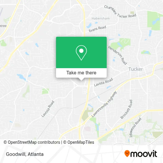 Goodwill map