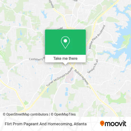 Flirt Prom Pageant And Homecoming map