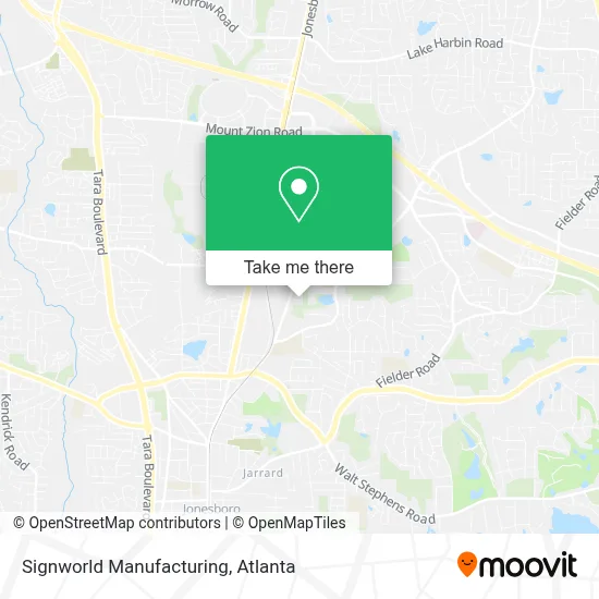 Signworld Manufacturing map