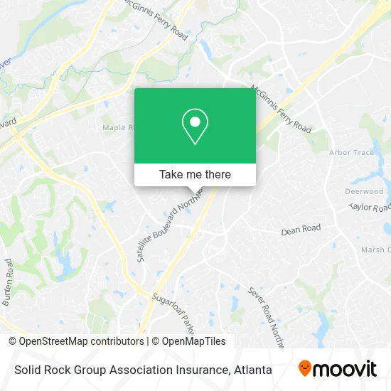 Solid Rock Group Association Insurance map