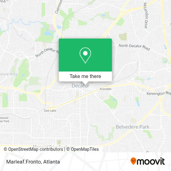 Marleaf.Fronto map
