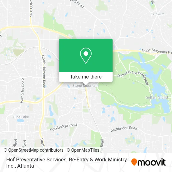 Hcf Preventative Services, Re-Entry & Work Ministry  Inc. map