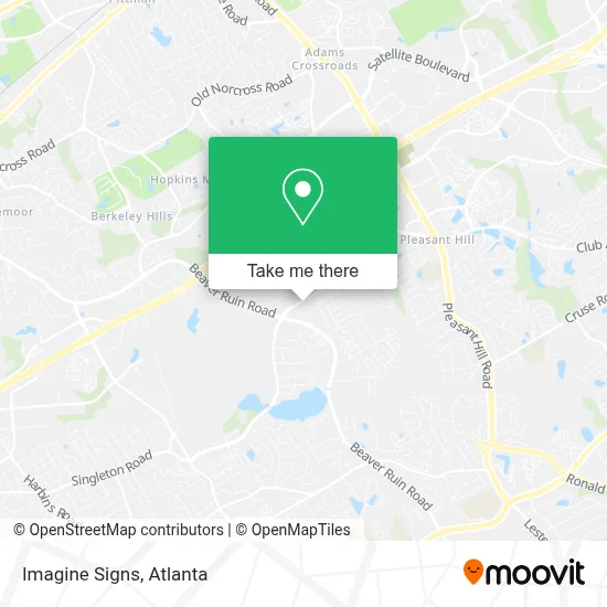 Imagine Signs map
