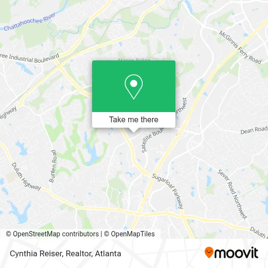 Cynthia Reiser, Realtor map