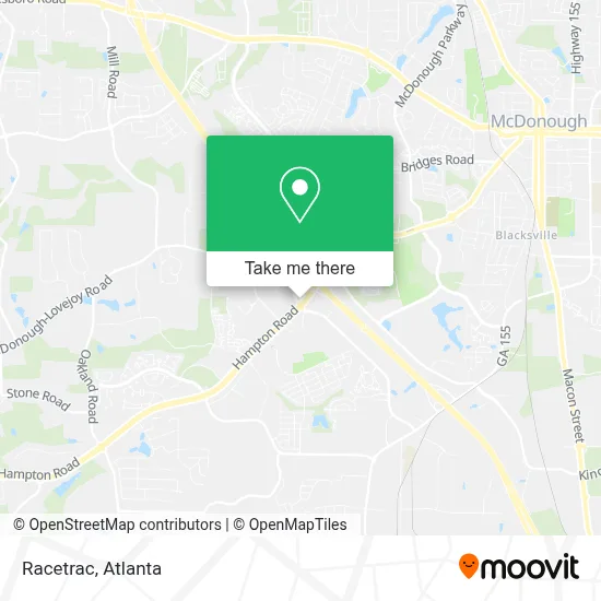 Racetrac map