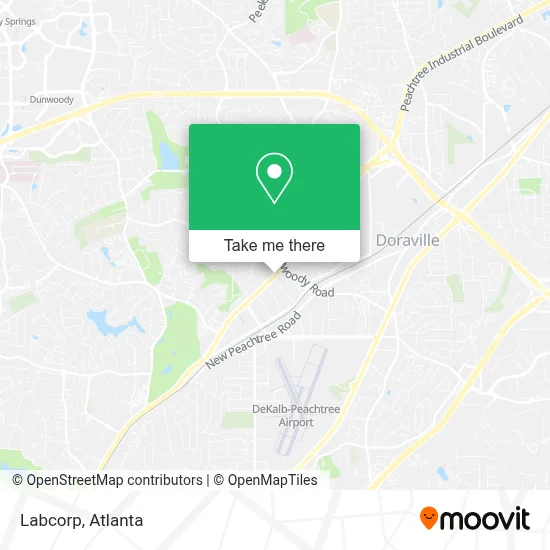 Labcorp map