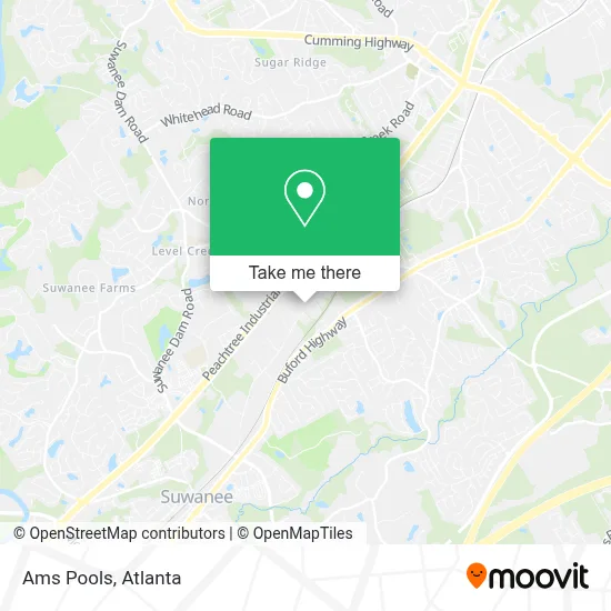 Ams Pools map