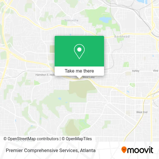 Premier Comprehensive Services map