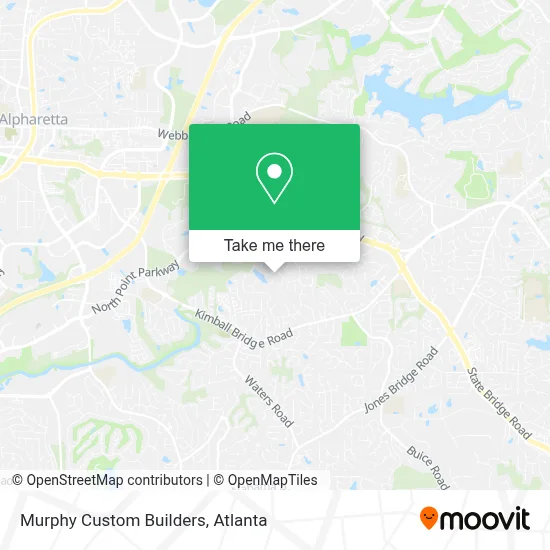 Murphy Custom Builders map
