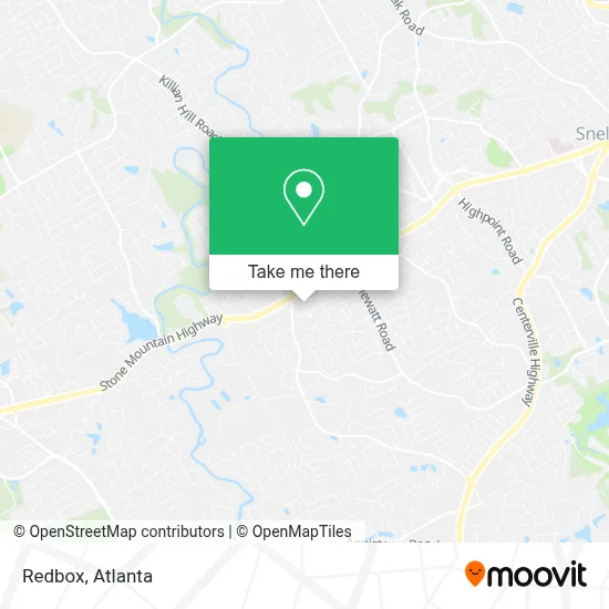 Redbox map