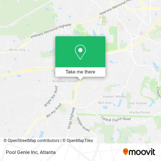 Pool Genie Inc map