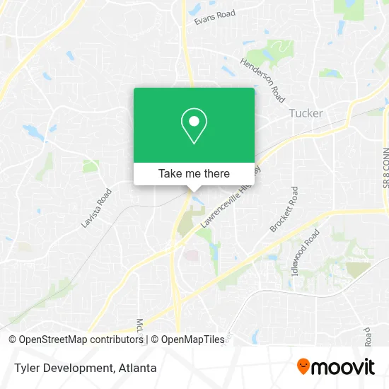 Tyler Development map