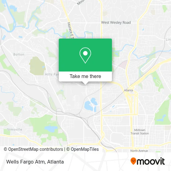 Wells Fargo Atm map