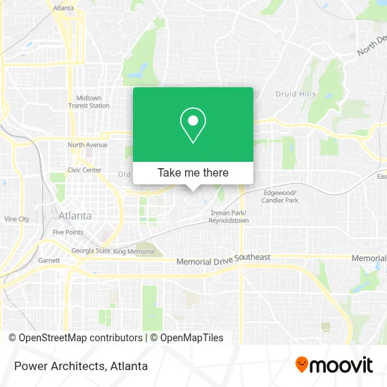 Power Architects map