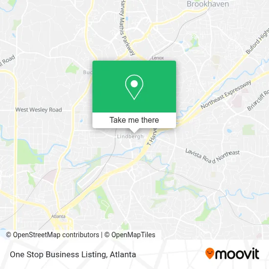 One Stop Business Listing map