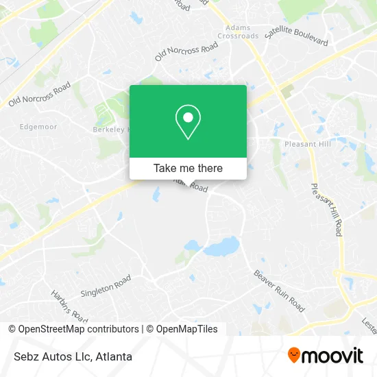 Sebz Autos Llc map