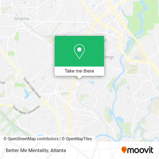 Better Me Mentality map